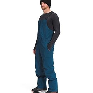 THE NORTH FACE Men's FREEDOM BIB Snow Pants - Monterey Blue - S - NWT